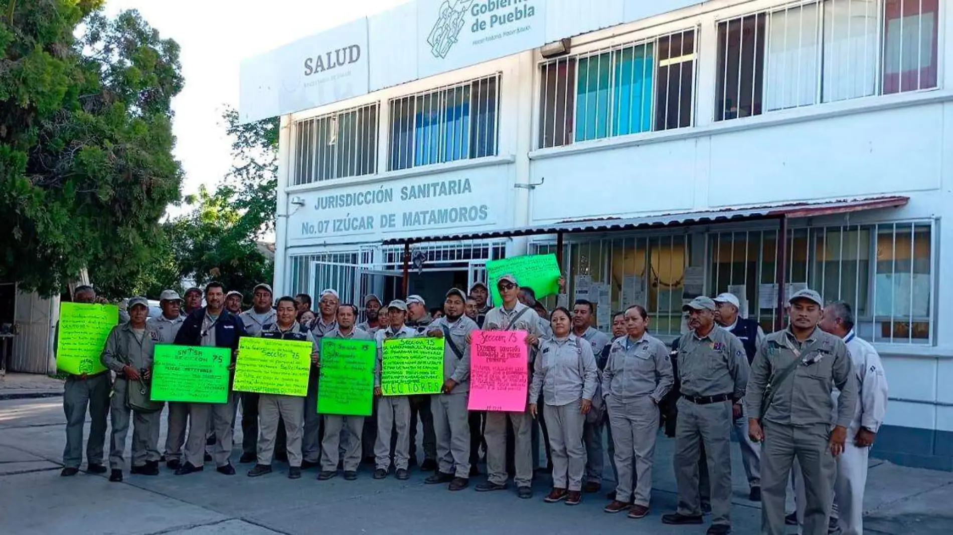 Trabajadores del área de Vectores de la Jurisdicción Sanitaria 